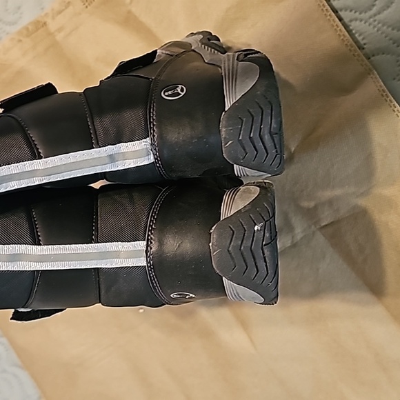 Lands' End Boots Kids Black Snow/Winter Boots - Picture 4 of 7